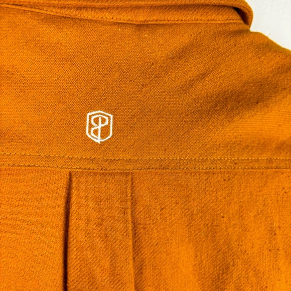 Born Primitive Mens Quilt-lined Timber Jacket in Honey Ginger Orange-Large - Picture 12 of 16